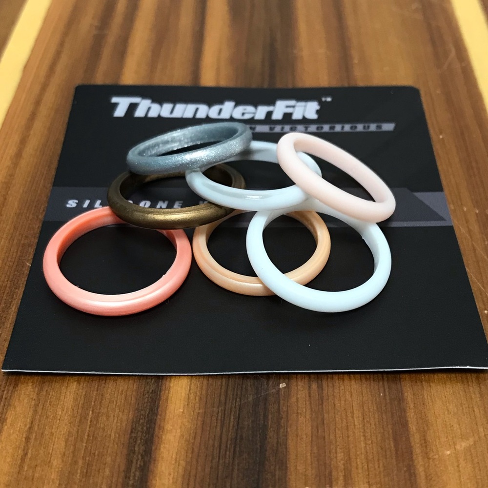 Silicone Wedding Rings— BRAND NEW